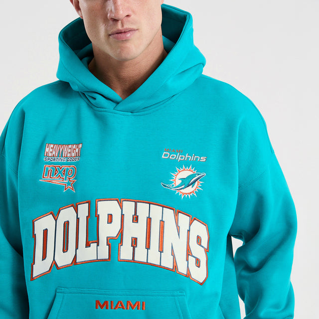 Miami Dolphins Stadium Hoodie Aqua