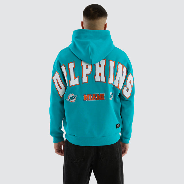 Miami Dolphins Surround Hoodie Aqua
