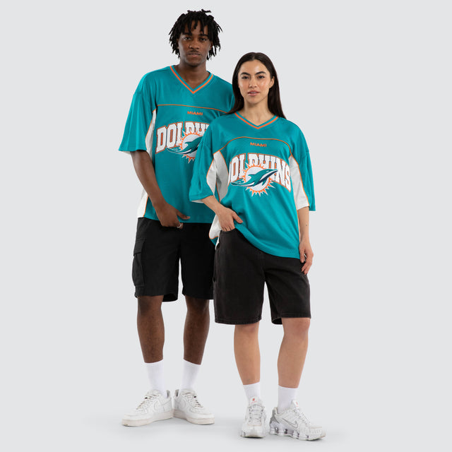 Miami Dolphins Field Tee Aqua