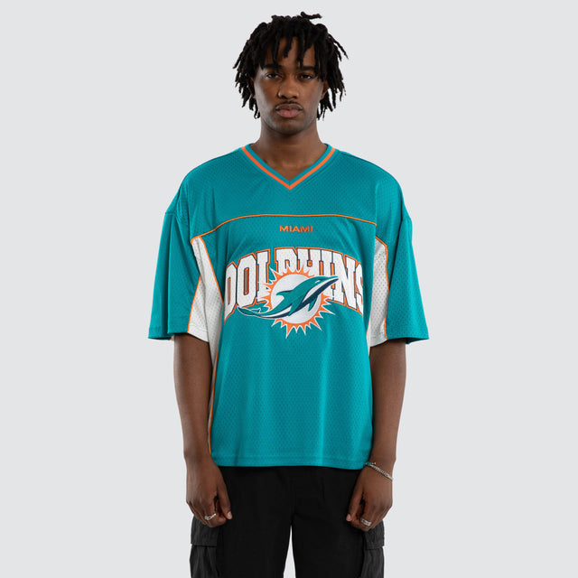 Miami Dolphins Field Tee Aqua
