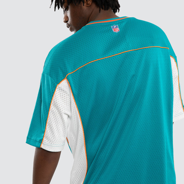 Miami Dolphins Field Tee Aqua