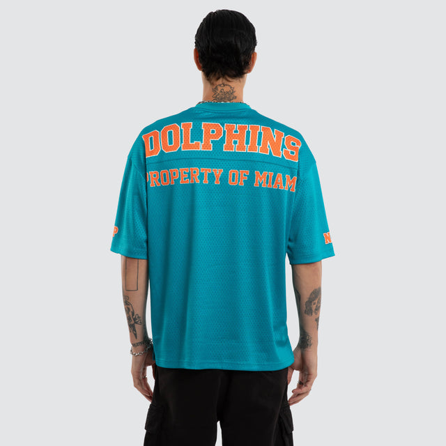 Miami Dolphins Property Tee Aqua