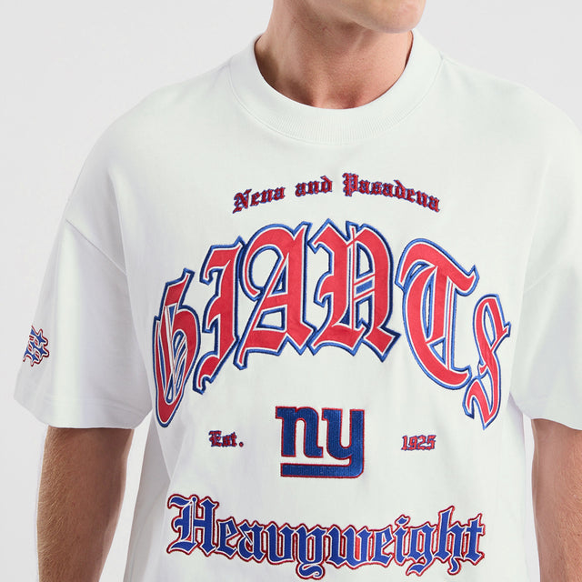 New York Giants Coach Loopback Tee White