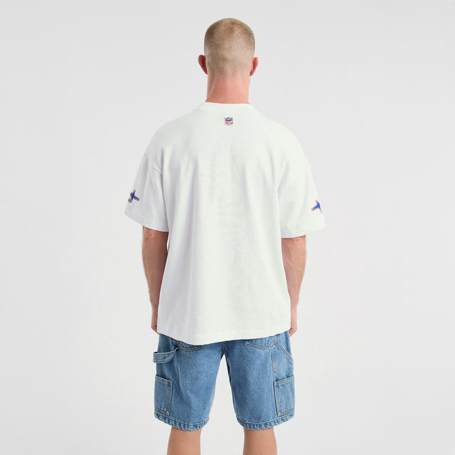 New York Giants Coach Loopback Tee White