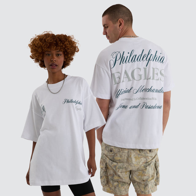 Philadelphia Eagles NFL Raptor Tee White