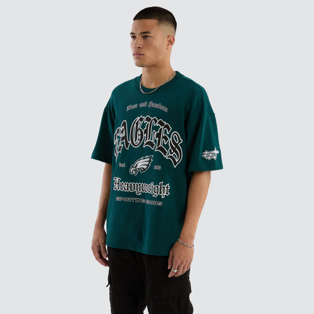 Philadelphia Eagles Coach Tee Midnight Green