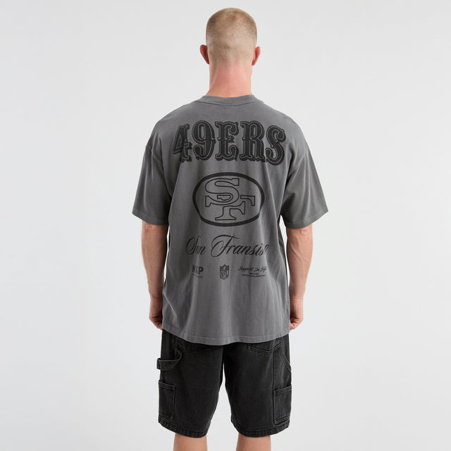 San Francisco 49ers Defence Raptor Tee Pigment Charcoal