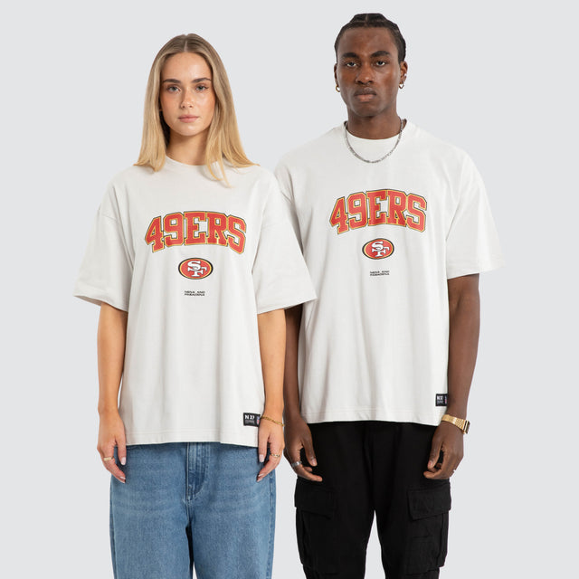 San Francisco 49ers Athletic Tee Glacier Grey