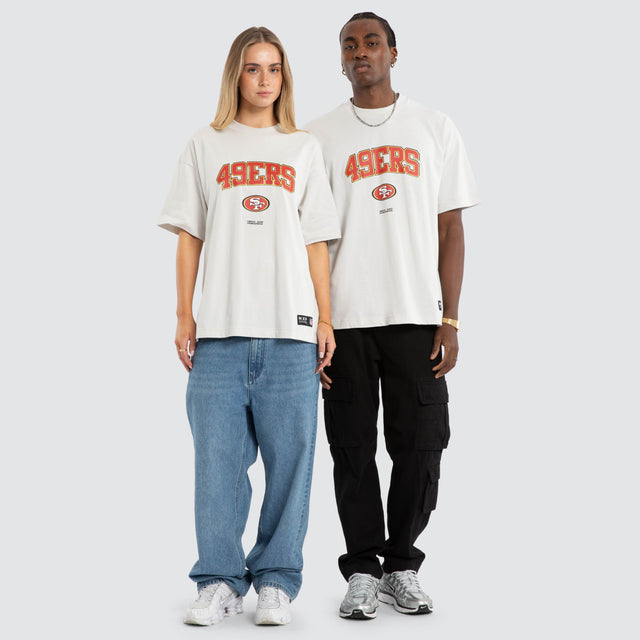 San Francisco 49ers Athletic Tee Glacier Grey