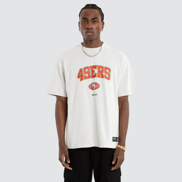 San Francisco 49ers Athletic Tee Glacier Grey