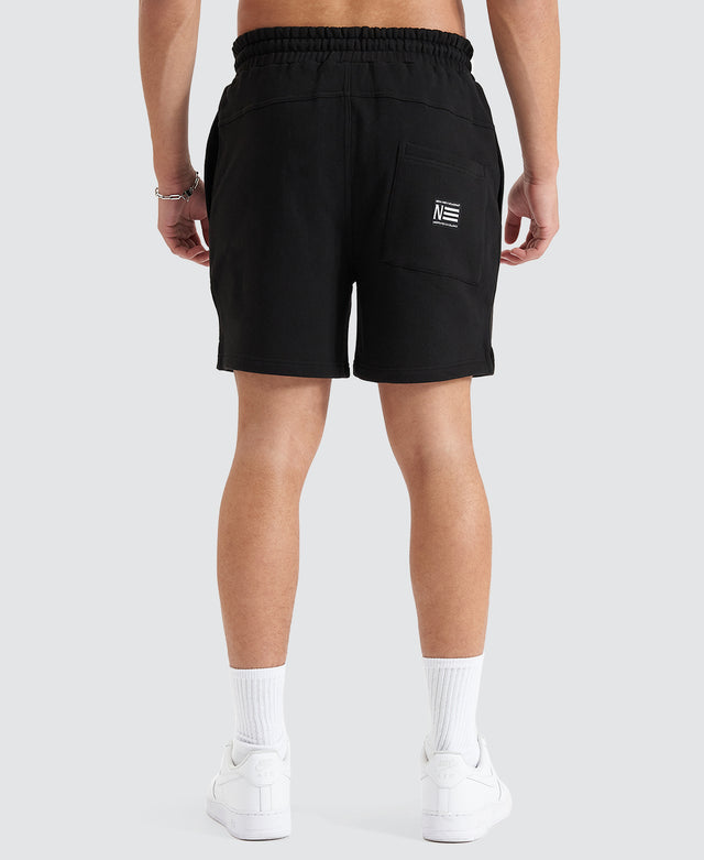 Break Balance Trackshort Jet Black