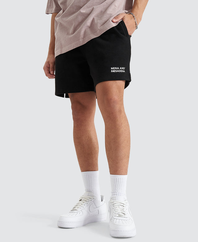 Break Balance Trackshort Jet Black