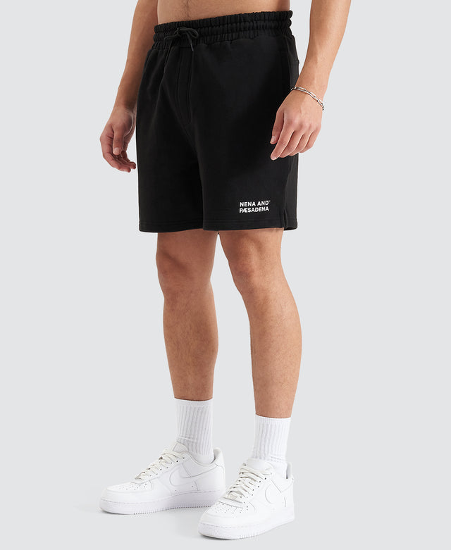 Break Balance Trackshort Jet Black