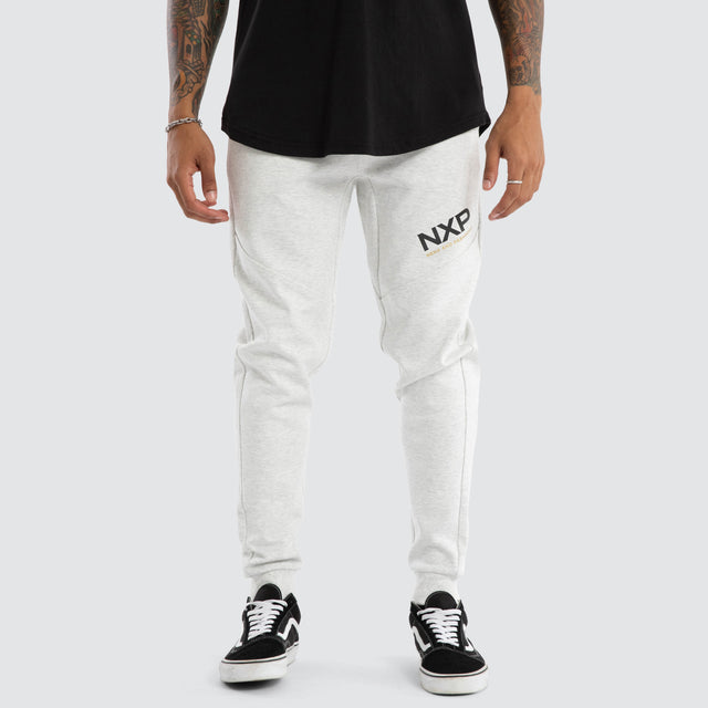 Turret Slim Trackpant Grey Marle