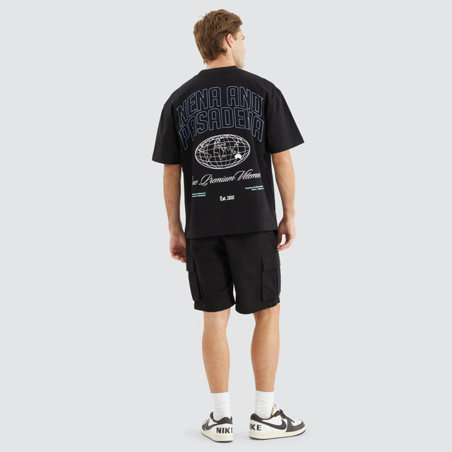 Collective Street Tee Jet Black