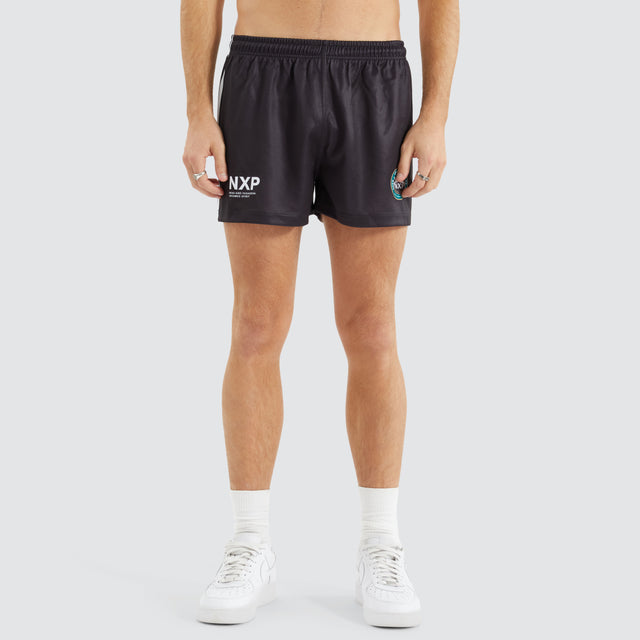 Trophy Football Short Jet Black