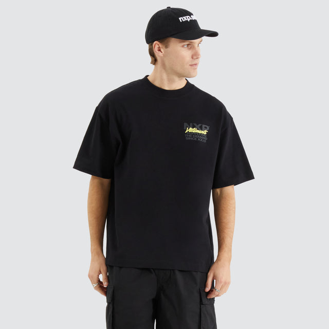 Demand Street Tee Jet Black