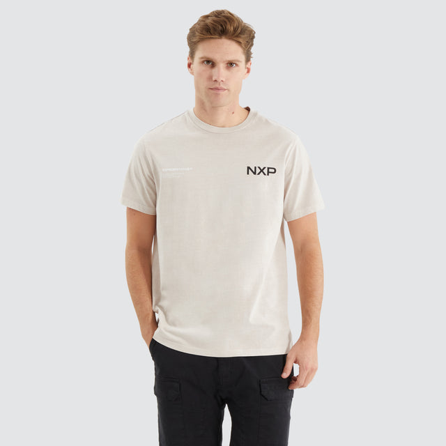 Brace Standard Tee Pigment Silver Grey