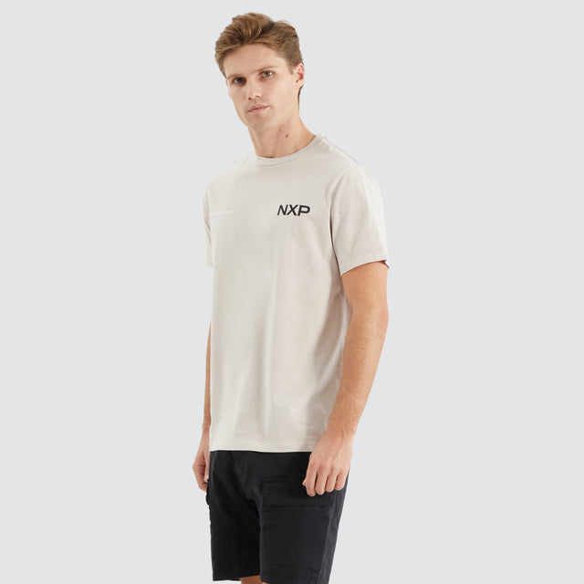 Brace Standard Tee Pigment Silver Grey