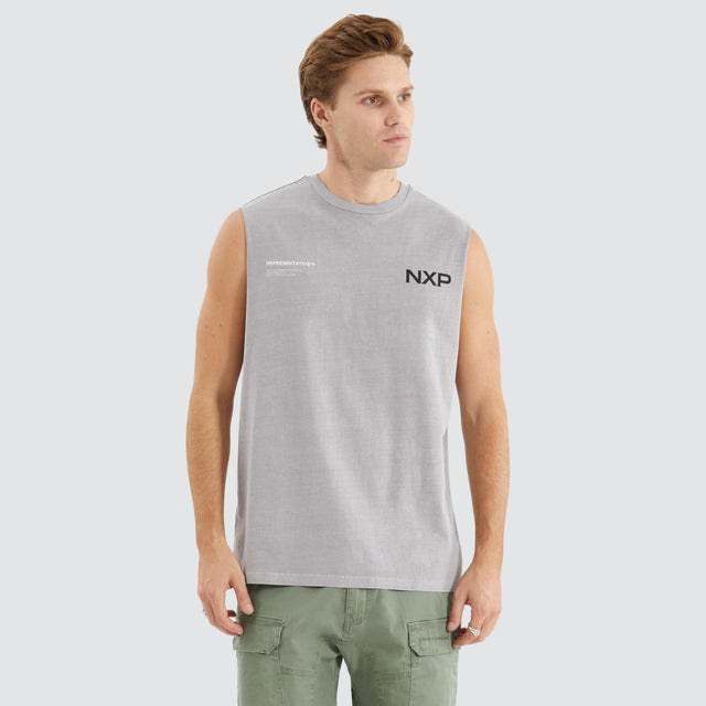 Delta Time Relaxed Muscle Tee Pigment Alloy