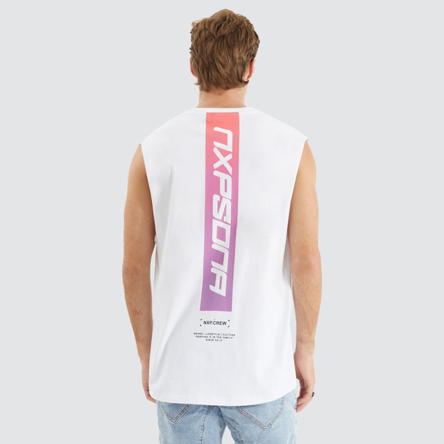 Inspired Scoop Back Muscle Optical White