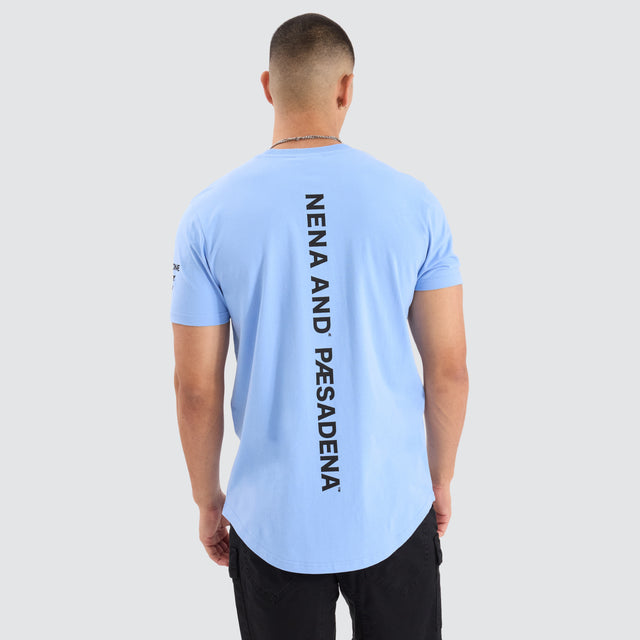 Chilvary Dual Curved Tee Vista Blue