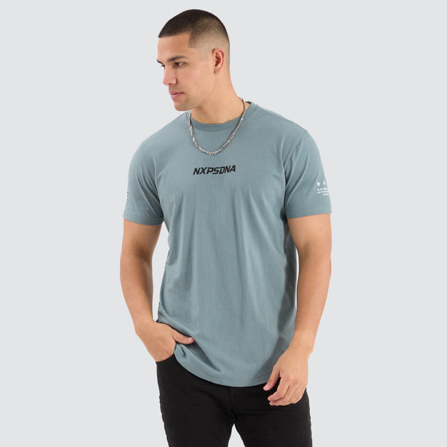 Stetson Dual Curved Tee Trooper/Asphalt