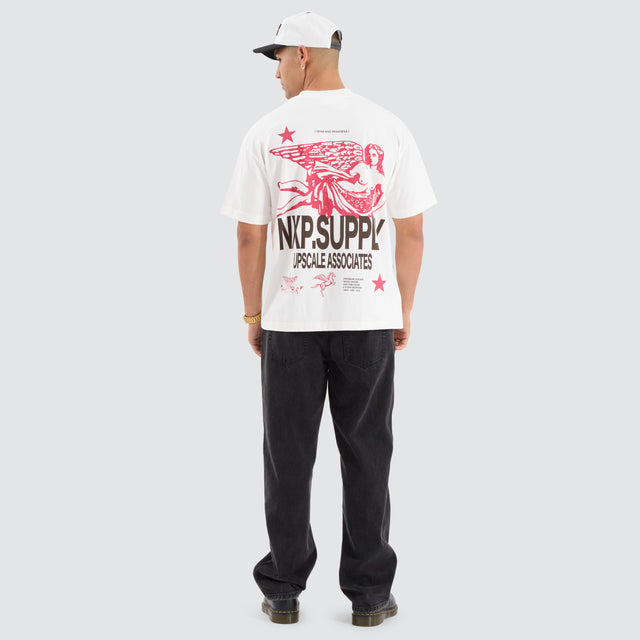 Service Raptor Tee Natural white