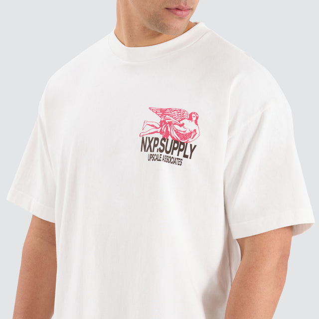 Service Raptor Tee Natural white