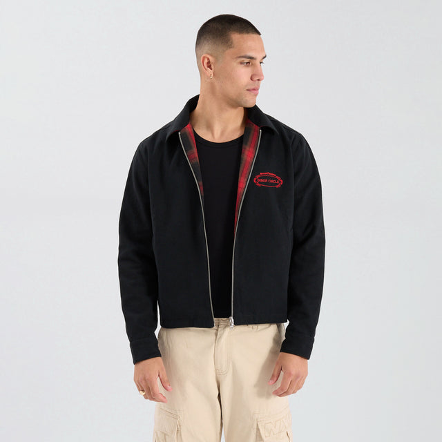 Estate Reversible Jacket Jet Black