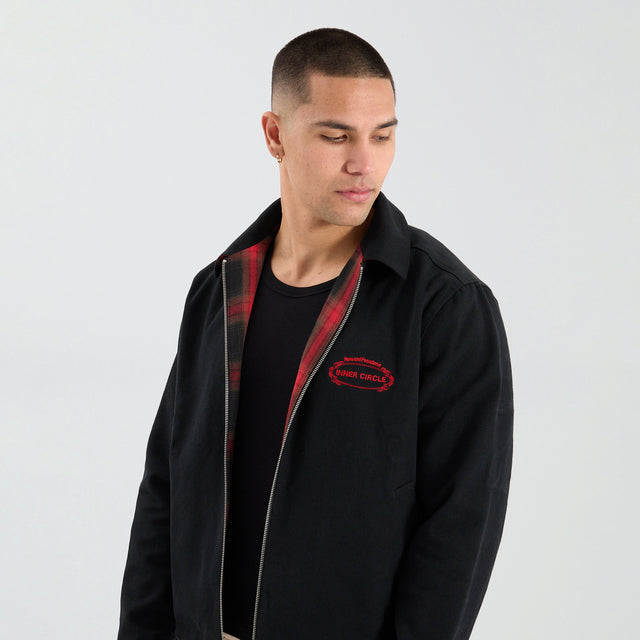 Estate Reversible Jacket Jet Black