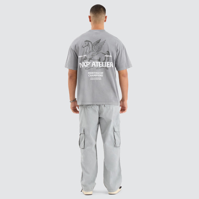 Heritage Raptor Tee Pigment Neutral Grey