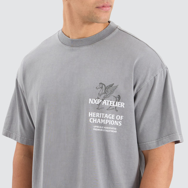 Heritage Raptor Tee Pigment Neutral Grey