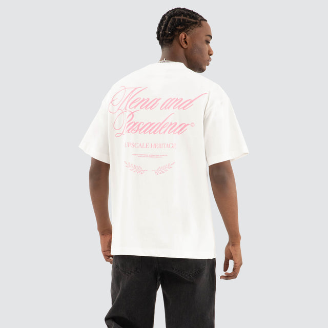 Gentlemen Raptor Tee Natural White