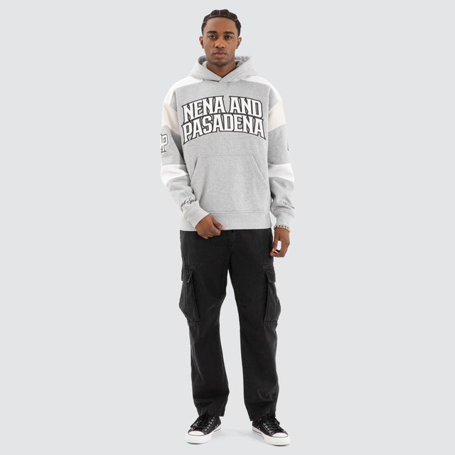 Conquer Relaxed Hoodie Grey Marle