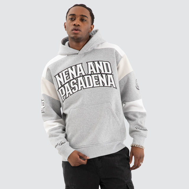 Conquer Relaxed Hoodie Grey Marle