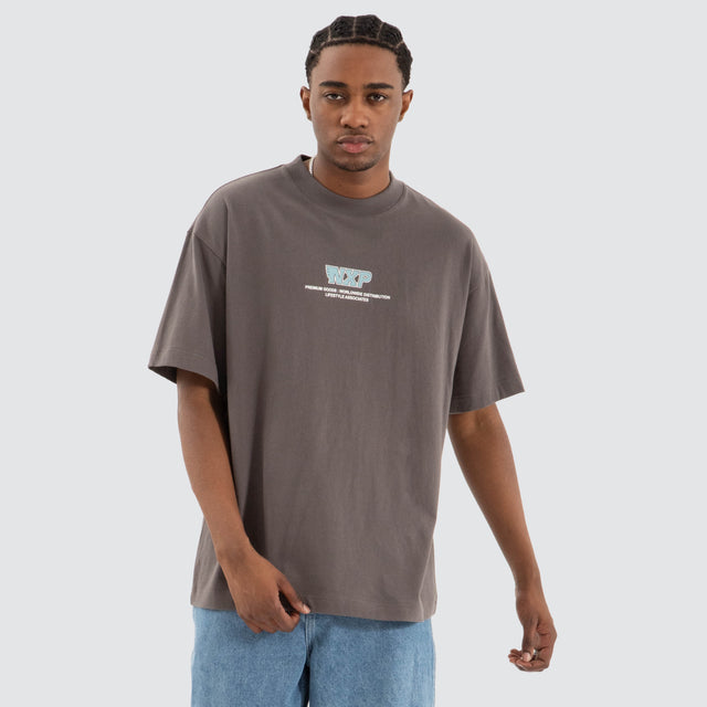Main Raptor Tee Asphalt Grey