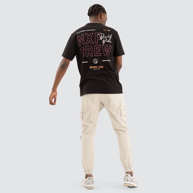 Alpha Classic Tee Jet Black