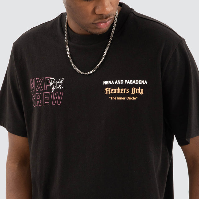 Alpha Classic Tee Jet Black