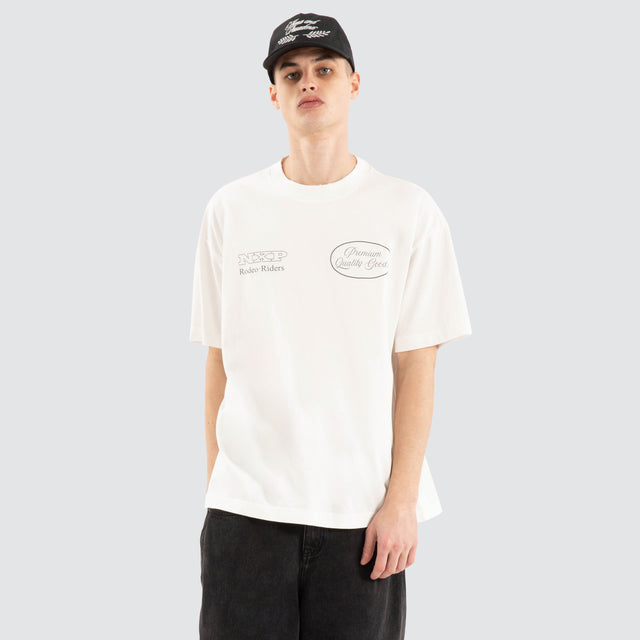 Instant Raptor Tee Natural White