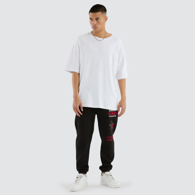 Heritage Trackpant Jet black
