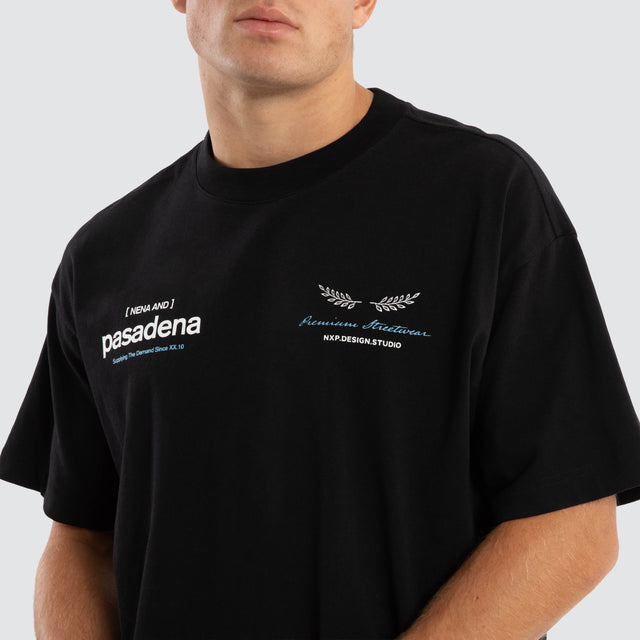 Anomaly Raptor Tee Jet Black