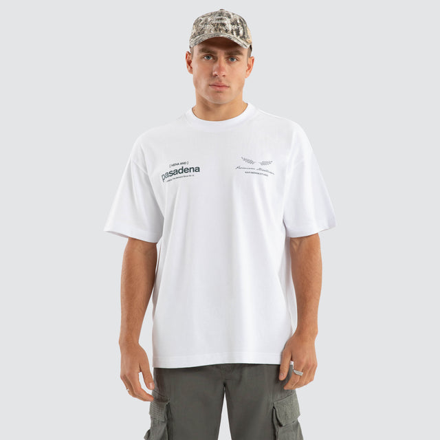 Anomaly Raptor Tee Optical White