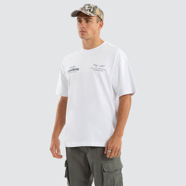 Anomaly Raptor Tee Optical White