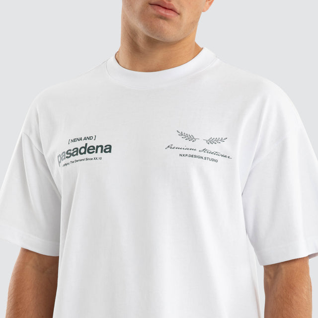 Anomaly Raptor Tee Optical White