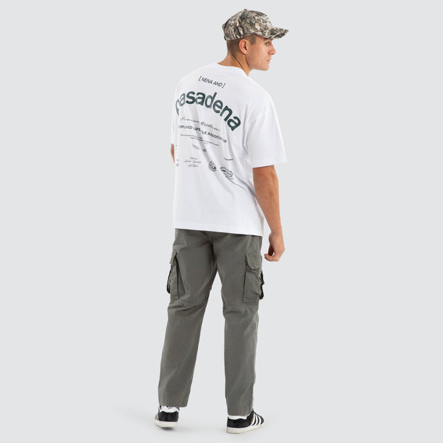 Anomaly Raptor Tee Optical White