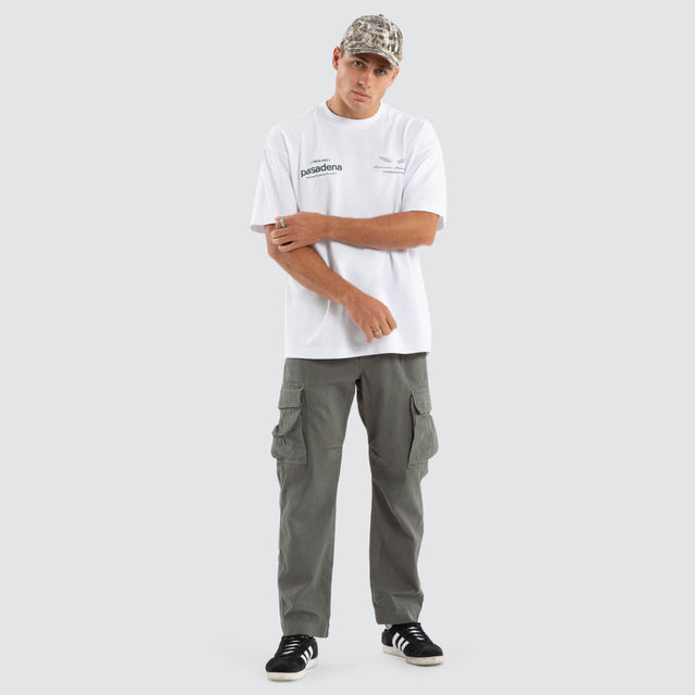 Anomaly Raptor Tee Optical White