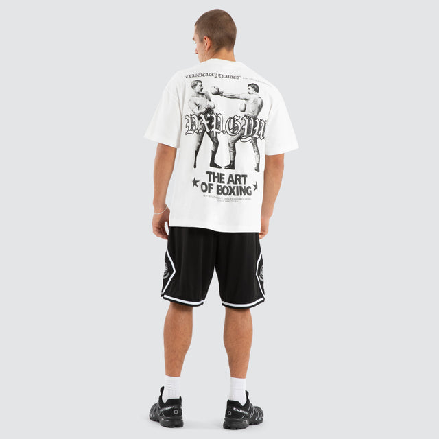 Art Box Raptor Tee Natural White