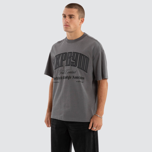 Climax Raptor Tee Charcoal