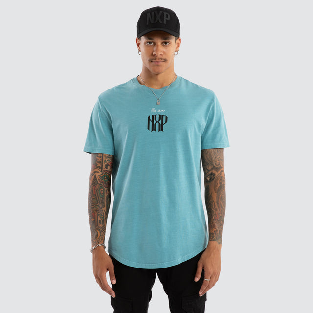 Rush Dual Curved Tee Pigment Cameo